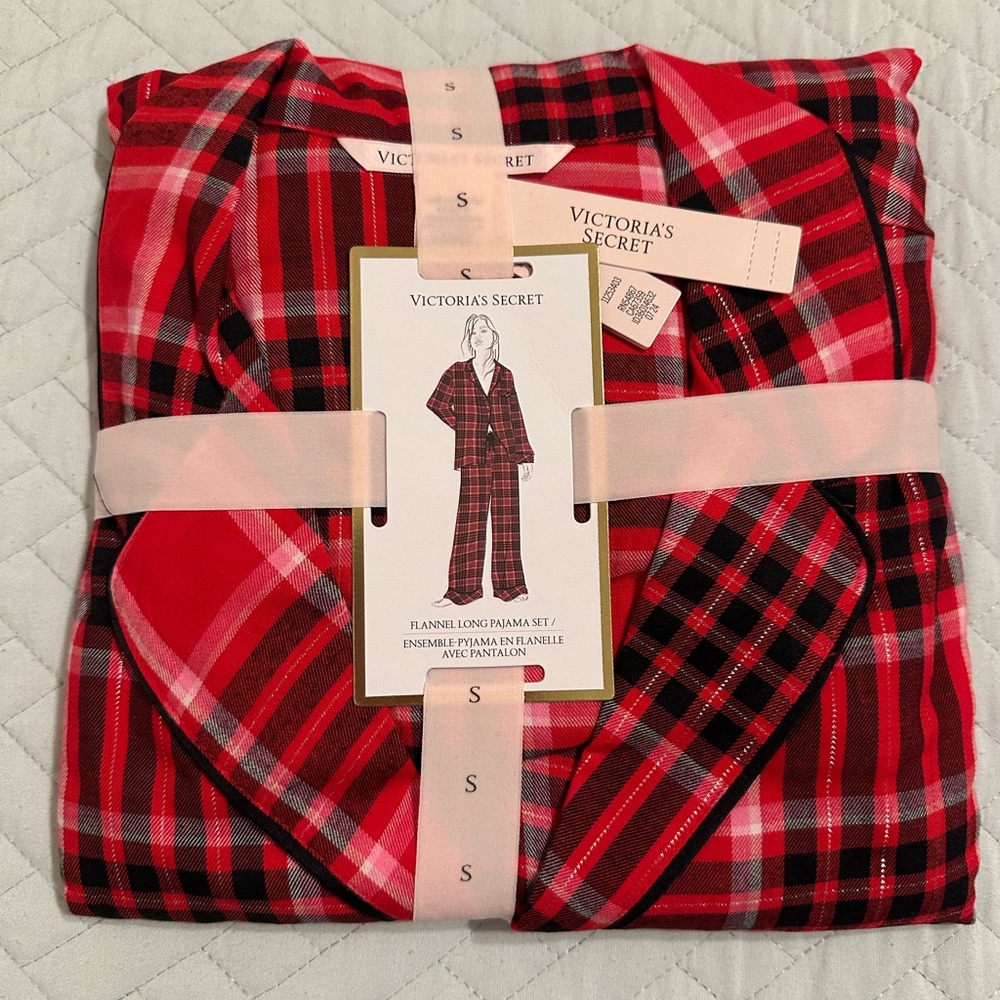 Victoria's Secret Plaid Pajama Set